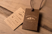 Vintage kraft paper tag 7