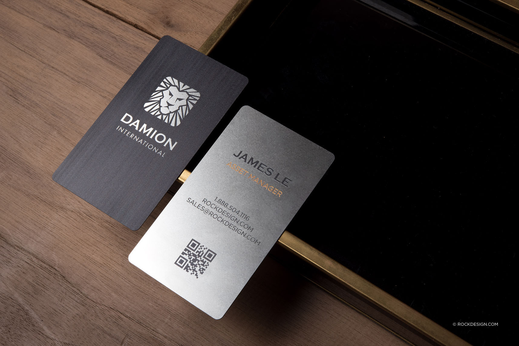 printed uv metal cards - 1 